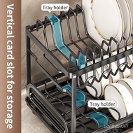 Kitchen Dish Rack Household Bowls and Dishes Water Cup Storage Rack Bowl Rack Tableware Drain Rack Cupboard Small Plate