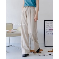 ASOKA Joy Pants 1995 - Loose Pants Trousers - Highwaist Wide Leg - Formal/ Office Pants Wanita