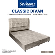 Spinarez Classic Divan + Headboard Bed Frame King/Queen (Mattress Not Included)
