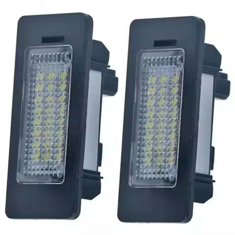 2pcs 24LED Error Free License Plate Light high quality suitable for BMW E92 E93 M3 E90 E70 E60 E39 F