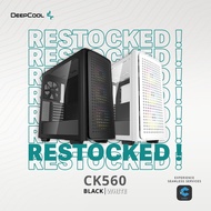 # DeepCool CK560 Series ARGB Mid Tower T.G PC Case # [BLACK/WHITE]