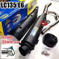 ESPADA RACING EXHAUST E6 Original LC135 V2 V3 V4 V5 V6 V7 New design Cutting Y15ZR