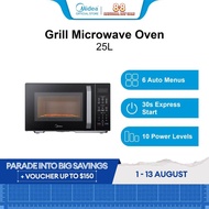 Midea MMO-EG925MX Grill Microwave Oven, 25L, Microwave Oven with Grill