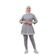 one set baju olahraga sport wear outdor //untuk zumba /renang/joging/workout