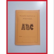 Abc Practice book Uppercase abc worksheet Let's Write abc Early Practice Writing busy book montessor