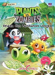 EDUCOMICS PLANTS VS ZOMBIES : HEWAN DAN TUMBUHAN LANGKA
