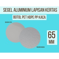 65 mm glass pp pp pet paper coating aluminum seal
