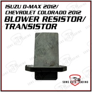 ISUZU D-MAX 2012/CHEVROLET COLORADO 2012 BLOWER RESISTOR/TRANSISTOR