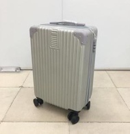 行李箱旅行箱20吋(氣質銀【復古拉鏈常規款】)#SKY