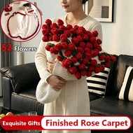 🔥Flower Crochet Bouquet Blanket rose Blanket crochet Bouquet Blanket Give Good Friend Selimut Mawar