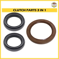 3 IN 1 HESO FLYWHEEL OIL SEAL DRIVE SHAFT OIL SEAL PROTON WAJA 1.6 L CAMPRO S4PH AUTO 4 SPEED