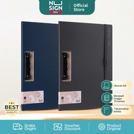 Nusign Horizontal Folding Clipboard/ Clipboard A4/ Clipboard with Cover NS178