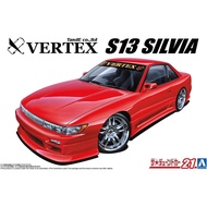[Direct from Japan] Aoshima 1/24 No.21 NISSAN VERTEX PS13 SILVIA '91 Aoshima Car Model Kit