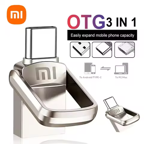 Xiaomi USB 3.0 Flash Drive 2TB 1TB Storage Original Pen Drive Type C Transfer 512GB 256GB 128GB Mini