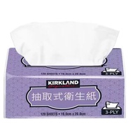 Kirkland 衛生紙 120張 單包出 三層抽取衛生紙 好市多衛生紙