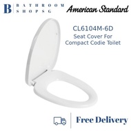 Standard Slow Closing Seat and Cover CL6104M-6D For Compact Codie Toilet Bowl