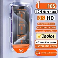 Auto-Dust One-click Installation Tempered Glass Screen Protector OPPO F11 Pro Reno 13F 12F 11F 2 2Z 