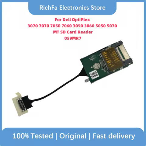 Original New For Dell OptiPlex 3070 7070 7050 7060 3050 3060 5050 5070 MT SD Card Reader 059MR7 100%