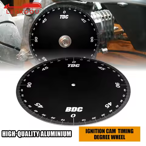 Engine Timing dial tool Timing Degree Wheel For 0.052 inch thick aluminum with 6 3/4 inch outside di