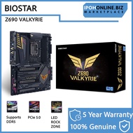 BIOSTAR Z690 VALKYRIE INTEL M.2/DP/HDMI/4DIMM DDR5/12th Generation/LGA 1700 ATX Motherboard | Ipohon