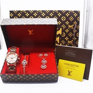 Full SET Package - LV Women's Luxury Watch+Complete Accessories box & paper bag exclusive - FW