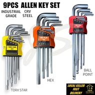 IRON BULL Good Quality 9pcs Allen Key Set. Hex Allen Key.Ball Point Allen Key Set.Torx Allen Key Set