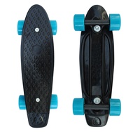 17x5 Inch Mini Skateboard with Top Design, Mini Cruiser Skateboard for Beginners with ABEC-7 Bearing