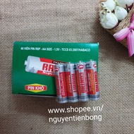 Box of 40 aa rabbit batteries 1.5v