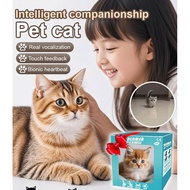Technology Pets Puppy and Cat Simulation Short-haired Plush Dolls/Interactive Companion Toys/Childre