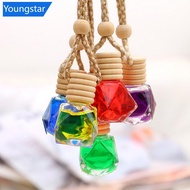 【FY】  7ml Car Hanging Bottles Perfume Aromatherapy Refillable Air Freshener Diffuser Oil Fragrance B