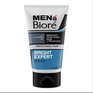 Biore mens facial wash bright expert 100 ml