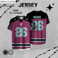[Free Custom Name And Number] Nfl Edition American Football Jersey For Men 2025 Design Retro Collar 