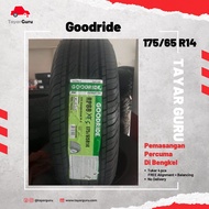 Goodride 175/65R14 Tayar Baru (Installation) 175 65 14 New Tyre Tire TayarGuru Pasang Kereta Wheel Rim Car