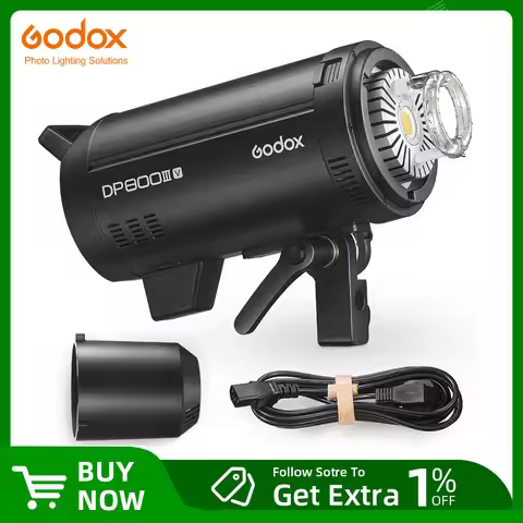 Godox DP400IIIV DP600IIIV DP800IIIV DP1000IIIV Built-in 2.4G Wireless X System Studio Strobe Flash L