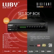 SET TOP BOX LUBY Penerima Siaran TV Digital DVB-T2-01 SNI - Kominfo