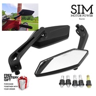 Side Mirror [KOSODESIGN] / Sisi Cermin Motor All Bike - RS150 Y15 Ysuku FZ150 RFS150 VF3i LC135 EX5 