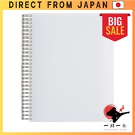 Lihit Lab Ring Notebook Storage Notebook Semi B5 Clear N1851-1