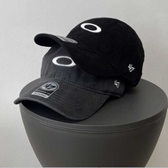 Street Wear Hat Women Summer Autumn Washed Gray 47 Embroidered Baseball Retro Street All-Match Face-