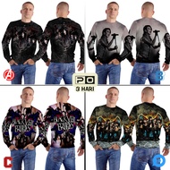 Crewneck Black Veil Brides Band Sweater Fullprint Polyester Jersey Material | BVB-872499502