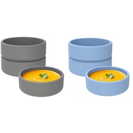 [fut3]3Pcs Air Fryer Egg Mold Silicone Egg Poacher Cups Nonstick Egg Boiler Mould Cup Microwave Cook