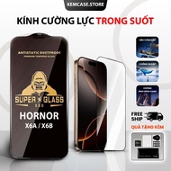 Honor X6A/X6B tempered glass transparent, full screen | Screen protector for Honor