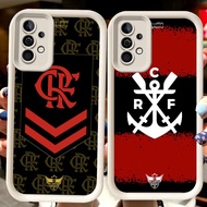 H44 CR Flamengo White Casing for Samsung A04s A36 A14 A05S A56 A35 A34 A24 S25 Ultra A15 A54 A55 A25