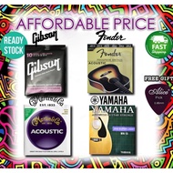 TALI GITAR KAPOK / ACOUSTIC GUITAR STRINGS GIBSON FENDER MARTIN YAMAHA - GOOD BARGAIN