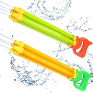 Dsmile 2 Packs Water Guns for Kids Adults,Blast Water from 4 nozzles with Long Range,Squirt Guns Wat