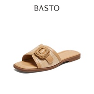 Basto Slide Sandal - Apricot (USI26-DC1)
