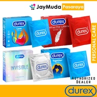 Durex Condoms Fetherlite Thin Kondom Invisible Extra Sensitive Together-Easy On Condoms With Lube 3p