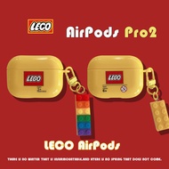 Glossy Yellow AirPodsPro2 Dedicated Case Lego for AirPods(3rd) 2021 New AirPods3 Headphone Case for AirPodsPro case AirPods2gen case