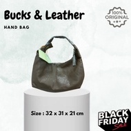 Bucks & Leather Hand Bag ORIGINAL 100%