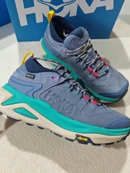 順豐包郵全新HOKA ONE ONE KAHA 3 LOW GTX 戶外健行鞋！藍綠色配色，防水防滑耐磨登山鞋