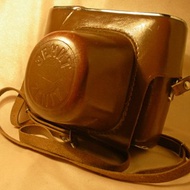 EVEREADY 原廠皮革相機套，適用於 Zenit-E, ZENIT-ET, Zenit-B 相機，搭配 Helios-44-2 鏡頭，KMZ 製造